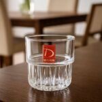 نیم لیوان دو طبقه وارداتی DELI GLASS