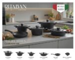 سرویس قابلمه‌ 11 پارچه گرانیتی ریتابان - Image 4