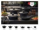 سرویس قابلمه‌ 11 پارچه گرانیتی ریتابان - Image 3
